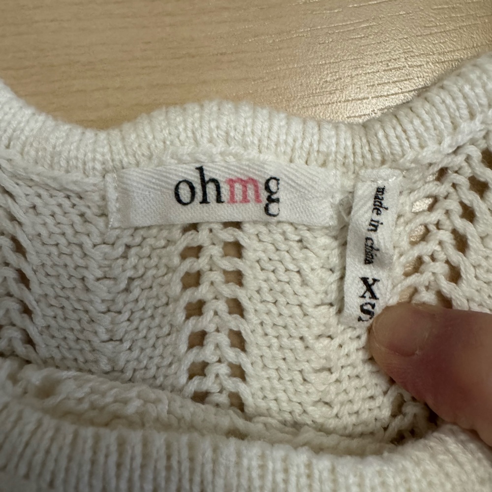 Knitted tank top